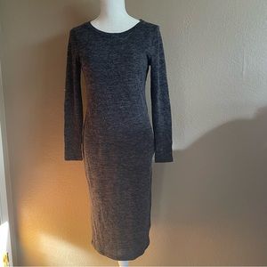 Old Navy Charcoal Gray, long sleeve Dress